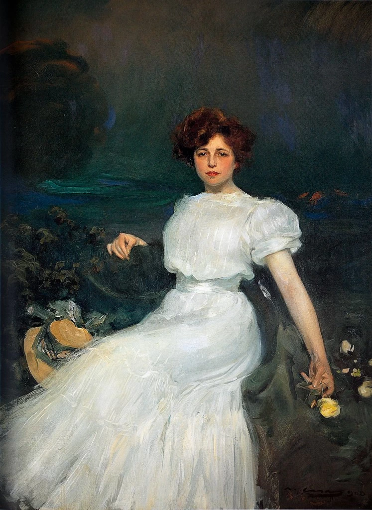 Ramon Casas - 110, Ritratto di signora Baladia